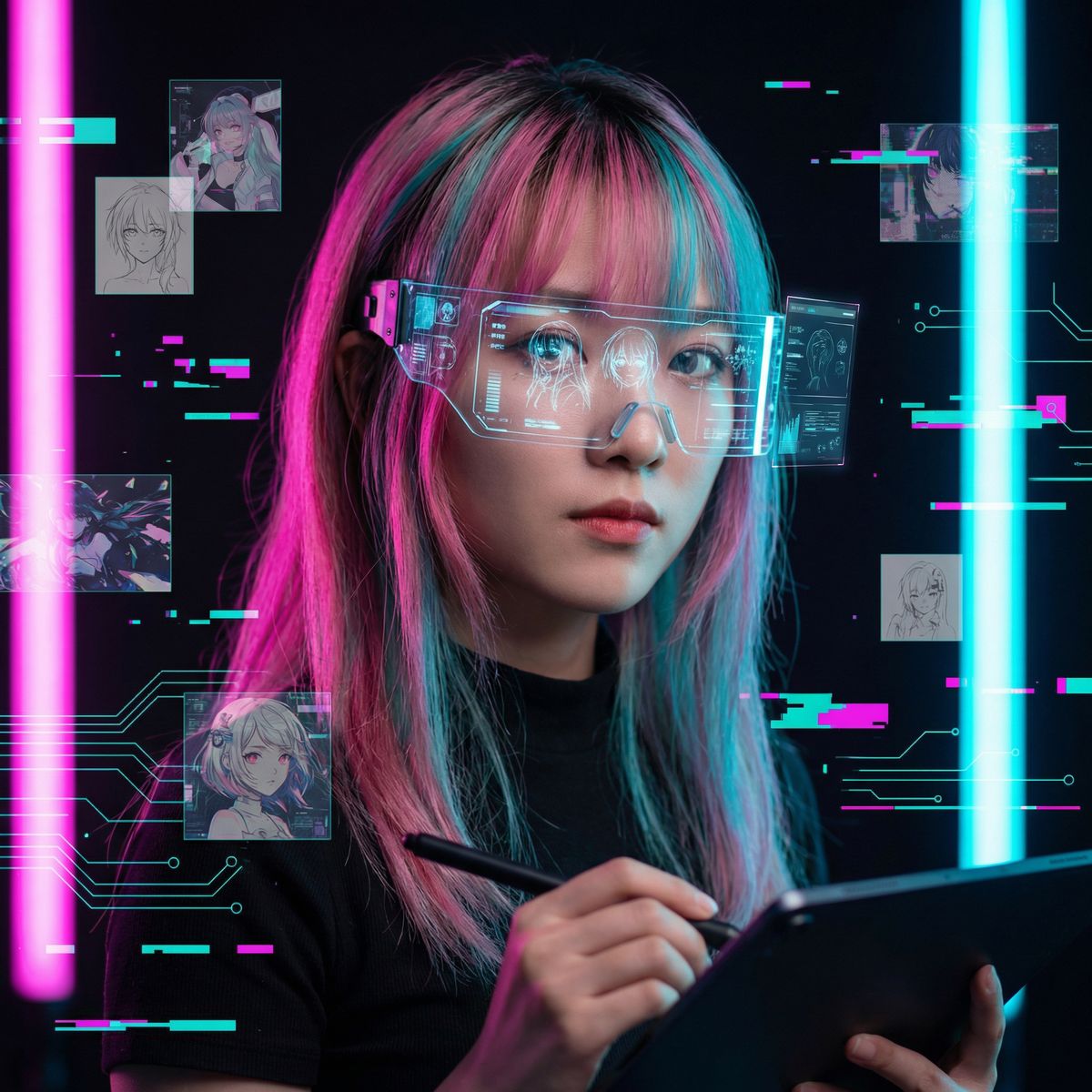 暗网动漫艺术总监林雨桐