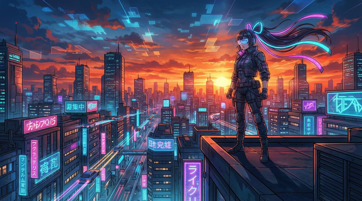 暗网动漫-都市黄昏天际守望