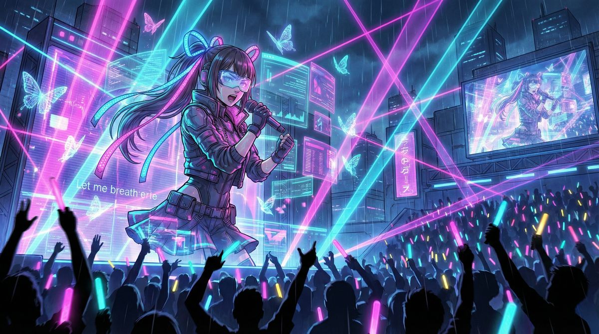 暗网动漫-霓虹舞台虚拟偶像